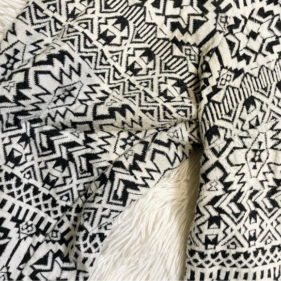 Maurices tunic/dress black/white 3-4 sleeve fitted A-line GUC sz XL - Picture 4 of 6